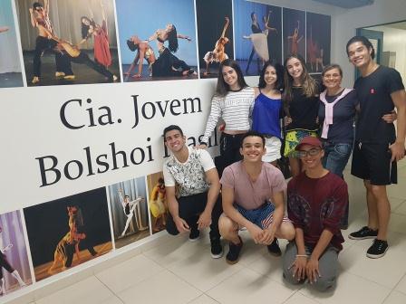 Novos bailarinos - Cia. Jovem Bolshoi Brasil 2018